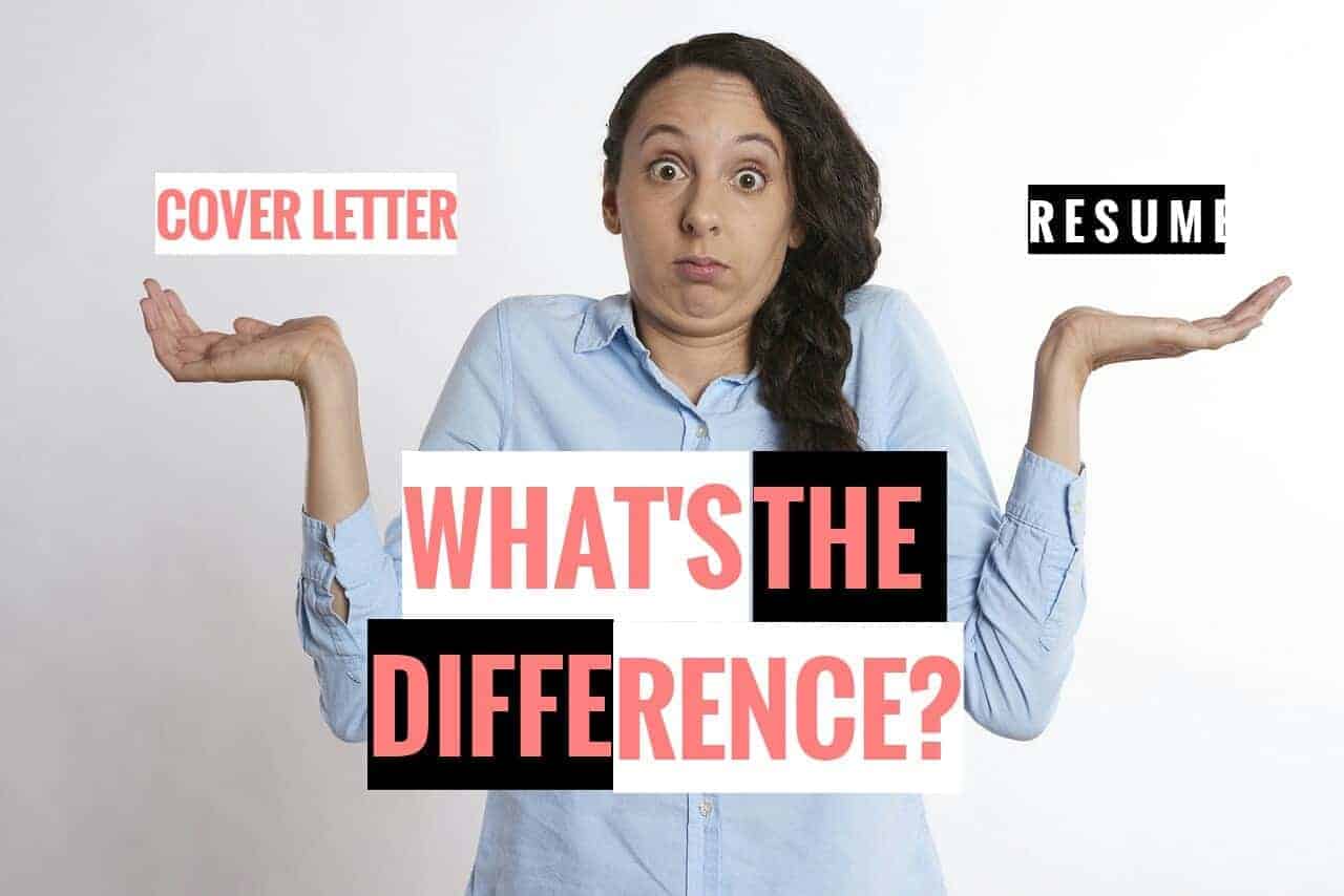 Cover letter vs. resume