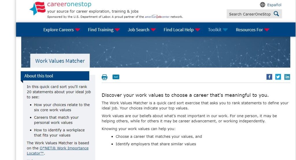 free ccareer assessment tests