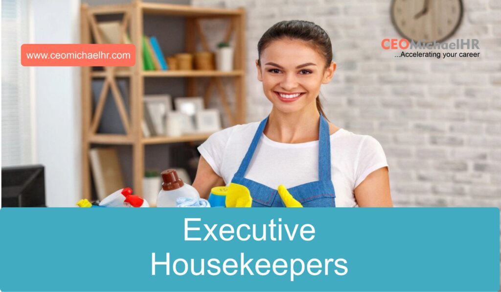 executive housekeeper cover letter example