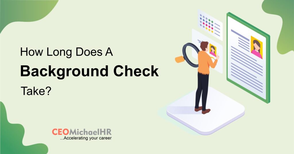 How long does a background check take