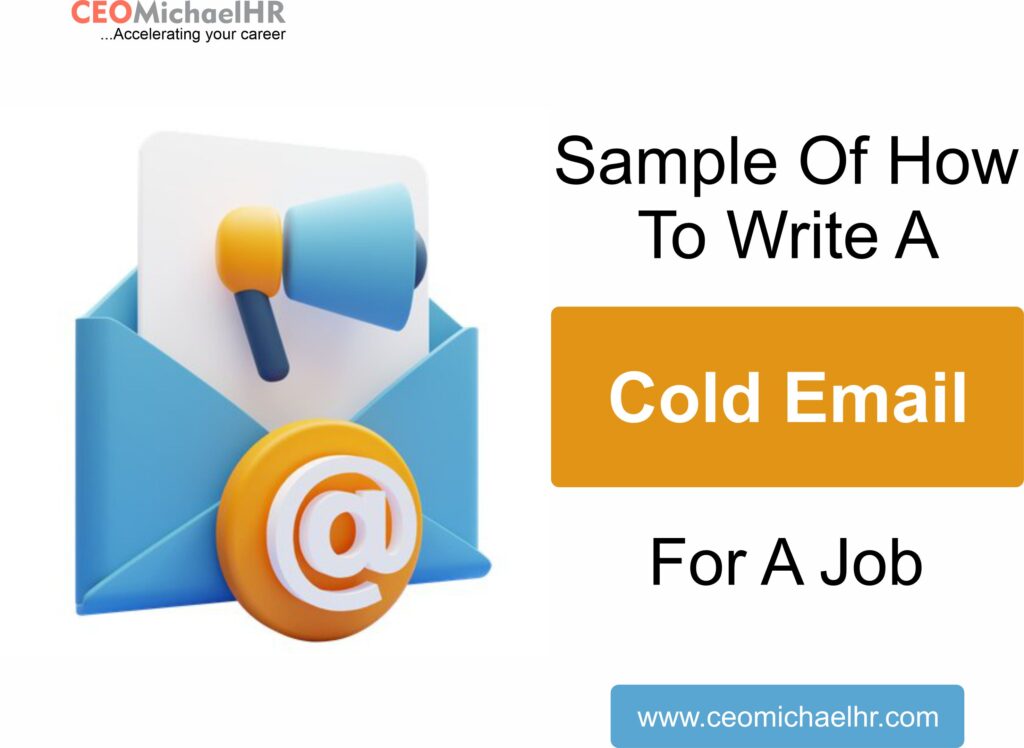 cold email for job