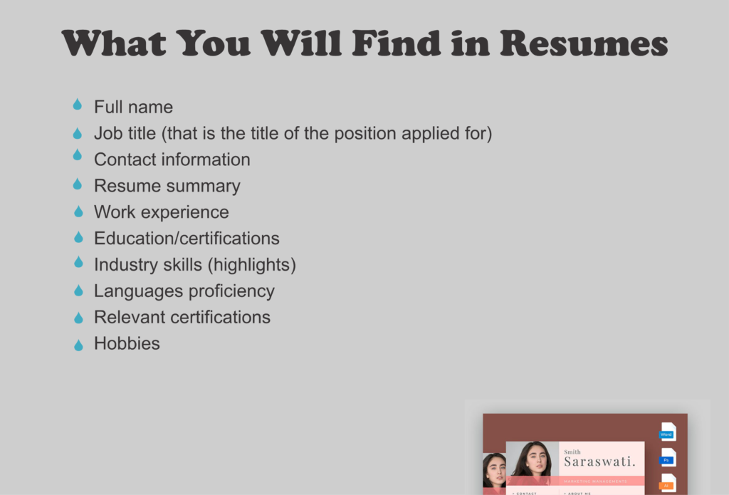 differences between resume and cv