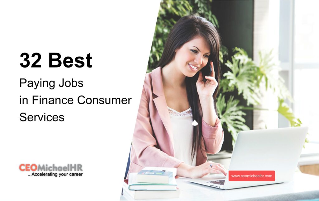 best paying jobs in finance consumer services