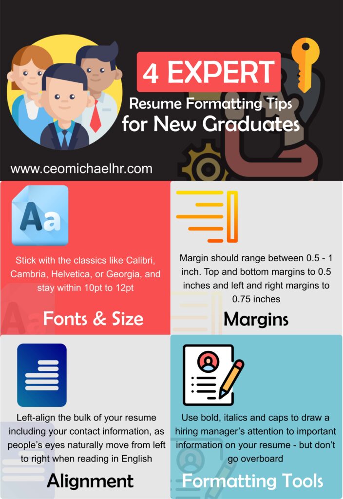 resume writing tips for new graduates