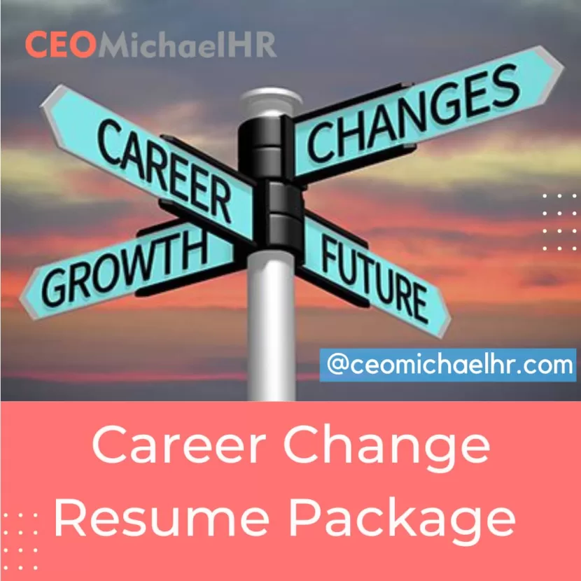 Career Change Resume Writing Service