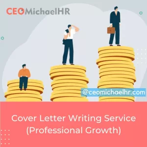 Cover Letter Writing Service (Professional Growth)