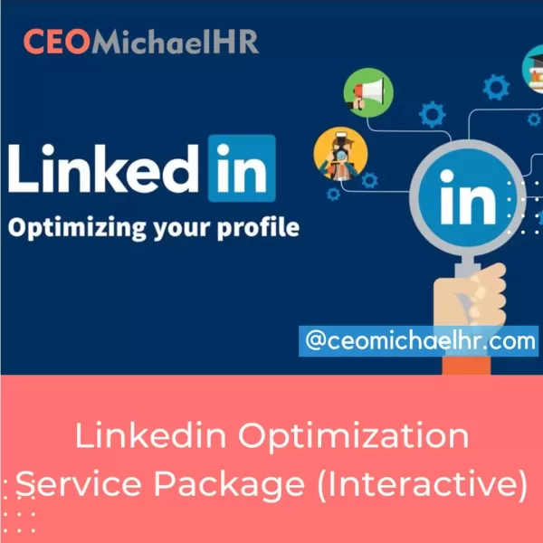 Linkedin Profile Writing Service Package (Interactive)