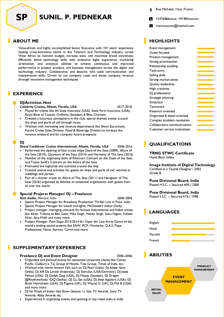 land your dream job with a great resume format