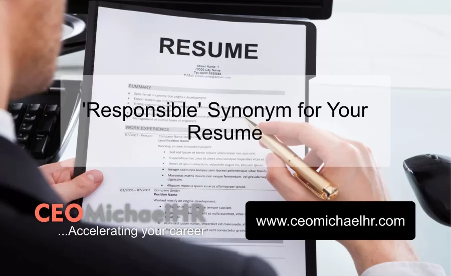 Selected Resume Synonyms: Recruiters Prefer These Words Instead