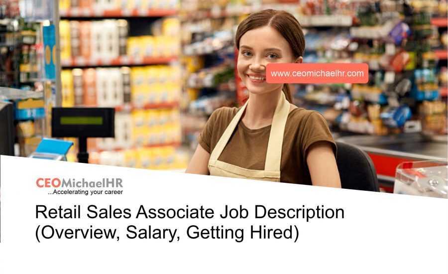 retail sales associate job description overview